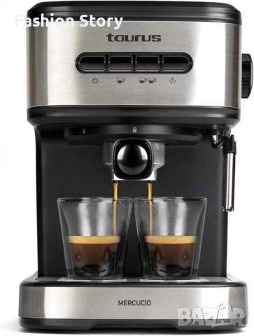 Taurus Mercucio – Еспресо машина 20 bar, 1100W, снимка 5 - Кафемашини - 51800717
