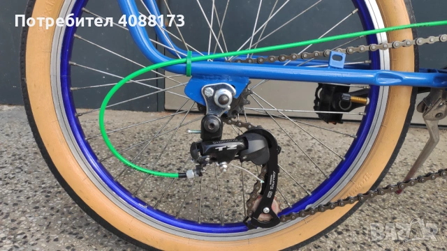 Сгъваем велосипед "Балкан" с 15 скорости, снимка 7 - Велосипеди - 54045938