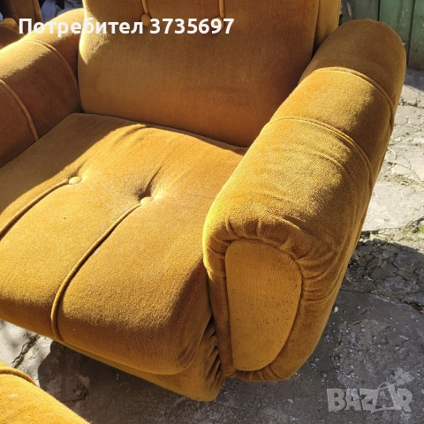 Холов диван с фотьойли. , снимка 5 - Дивани и мека мебел - 53812955