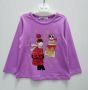 Нова лилава детска блуза , снимка 1 - Детски Блузи и туники - 45078336