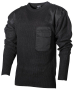 Пуловер "Security" 05601A черен MFH