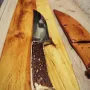 Ловен нож много масивен с дръжка от рог на Елен. Нов!, снимка 6