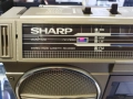 Радиокасетофон SHARP GF-4343 Работи перфектно на ридио и касета. В отлично техническо и визуално със, снимка 10