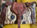 Оригинална чанта Cole Haan Sierra Snake Print Естествена кожа змийски принт, снимка 1 - Чанти - 46041903
