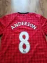 NIKE MANCHESTER UNITED Anderson 2012 2013 HOME SHIRT - страхотна футболна тениска S, снимка 4