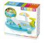 Подарете на вашите деца безкрайно удоволствие с надуваемия басейн за игра и пързалка от INTEX, снимка 4