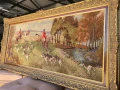 Гоблен "На лов" , снимка 2