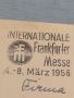 Стар пощенски плик с марки и печати 1955г. Франкфурт Германия за КОЛЕКЦИЯ ДЕКОРАЦИЯ 46051, снимка 4