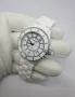 Chanel J12 38mm White Ceramic White Dial Дамски от Недраскаема Бяла Керамика , снимка 4