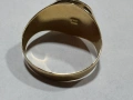 Мъжки златен пръстен 14К, снимка 5