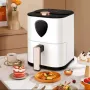 Air fryer Иновативен Еър фрайър 6 литра за готвене без мазнина, снимка 2