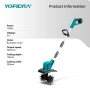Акумулаторен  култиватор/скарификатор YOFIDRA 1500 W, снимка 1