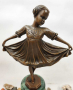 Грацията на Балерината - статуетка бронз, снимка 7