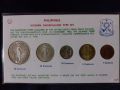 Филипини 1963-1964 - комплектен сет от 5 монети, снимка 1