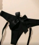 Дамски секси прашки с панделка и подвижни части за краката, снимка 3