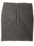Черна дънкова пола+подарък памучна блузка , снимка 2