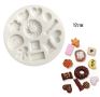 силиконов молд бисквитки, бонбони , снимка 1 - Форми - 45418051