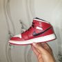  Air Jordan 1 Retro Mid 'Gym Red White' номер 37-37,5 оригинални маратонки , снимка 2