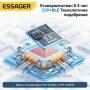 Essager USB Bluetooth 5.3 Адаптер за Компютър - Приемник за мишка, клавиатура и аудио adapter dongle, снимка 4