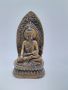 Стара, много детайлно изработена фигура на Буда