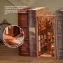 Сглобяем Модел за Книги, BOOK NOOK, Декорация на Библиотека, 3D Пъзел, снимка 5