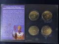 Либерия 2005 – Комплектен сет от 4 монети – Папа Бенедикт XVI, снимка 3