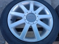 Лети джанти 17ки 5х112 Audi + летни гуми 235/45/17 Continental, снимка 4
