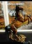 Статуетка, фигура, декорация голям кон, снимка 1