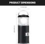 Преносима LED къмпинг лампа с мултифункционален комплект инструменти (без батерии), снимка 2