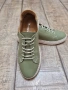 Дамски спортни обувки от естествена кожа в зелено , снимка 3