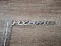 надпис емблема Lexus Hybrid, снимка 2