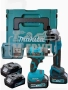 2в1 Безчетков Акумулаторен Ъглошлайф и Импакт Макита 36v 8Ah, снимка 1
