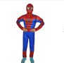 Детски костюм на Спайдърмен с мускули и маска Spiderman, снимка 2
