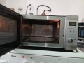 Микровълнова печка с грил, INOX , снимка 2