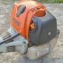 STIHL FS 87 моторна коса / тример – с колан, нож и корда, снимка 3