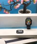 ГАРАНЦИОНЕН!!! Apple Watch 10 GPS, Jet Black Aluminum case 42 мм, Ink Sport Loop, снимка 5