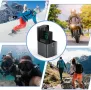 Нови Магнитно Зарядно и 2 Батерии за камера Gopro Hero 13 фото снимки, снимка 6