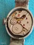Стар механичен часовник дамски ЧАЙКА СССР 17 камъка за ремонт части КОЛЕКЦИЯ 26804, снимка 6