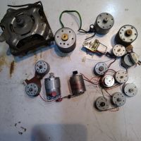 Електромотори - различни 17 броя , снимка 1 - Друга електроника - 45415703