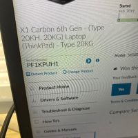 Lenovo x1 carbon 6 gen за части , снимка 2 - Части за лаптопи - 45078134