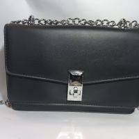 Дамска чанта през рамо JL STYLE, черна и беж, снимка 3 - Чанти - 45464772