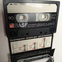 BASF Chrome Super II - аудиокасети ; налични 180 бр. , снимка 1 - Аудио касети - 45911046