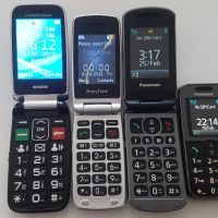 Телефони с големи копчета / Panasonic / EasyFone / Brondi, снимка 1 - Други - 45695456