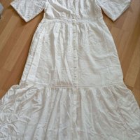 Нова бяла 2-3ХЛ рокля, снимка 2 - Рокли - 45382967