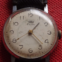 Стар ръчен часовник ZARIA 15 RUBIS работи перфектно състояние 18653, снимка 6 - Антикварни и старинни предмети - 44985560