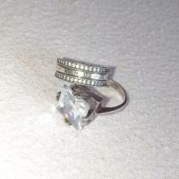 2 сребърни пръстена , снимка 1 - Пръстени - 46137360