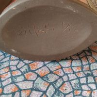 Българска ваза художествена керамика ,, Tri Ushi ", снимка 5 - Вази - 45405682