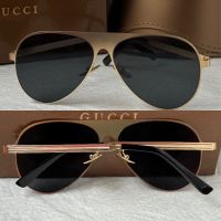 Gucci 2024 мъжки дамски унисекс слънчеви очила авиатор 5 цвята, снимка 5 - Слънчеви и диоптрични очила - 45521172