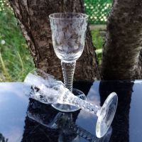* BOHEMIA * - кристални чаши за ликьор - 4 бр., снимка 5 - Сервизи - 45390542