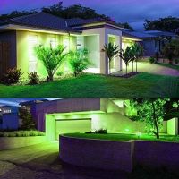 NATPOW LED соларни прожектори, IP65 водоустойчиви външни, зелено, снимка 6 - Соларни лампи - 45479048